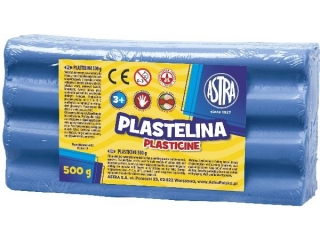 Plastelina Astra 500g niebieska