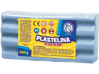 Plastelina Astra 500g niebieska jasna