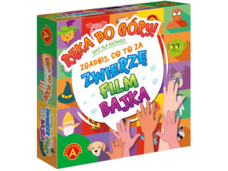 GRA PLANSZOWA QUIZ RĘKA DO GÓRY - ZWIERZĘ, FILM, BAJKA