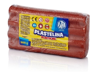 Plastelina metaliczna Astra 500g miedziana