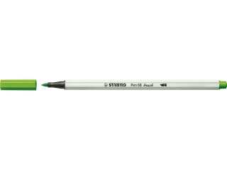Flamaster STABILO Pen 68 brush ziele jasna [opakowanie=10szt]