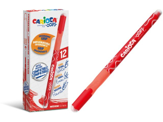 Dugopis CARIOCA Oops wymazywalny czerwony (43039/03) [opakowanie=12szt]