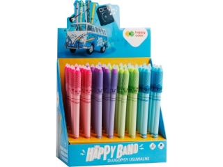 Display - Długopis wymazywalny Buźki LOL, 0.5mm, niebieski, 40 szt., Happy Color