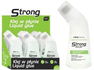 Klej w pynie 70ml STRONG 12szt. [opakowanie=12szt]