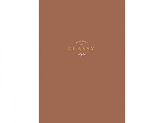 Brulion, A4 KR 80K kremowy pap.70g, ok�.integralna p�tw.440g  [opakowanie=4szt]