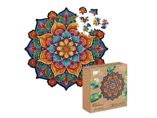 Milliwood - Peace and harmony - Mandala Radoci - Mandala with orange swirls (5064)