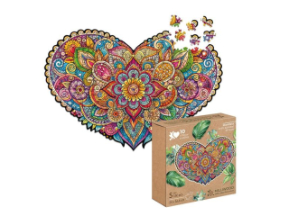 Milliwood - Peace and harmony - Mandala mioci - Mandala with symbol of love (5068)