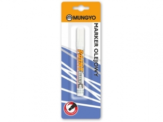 MUNGYO MARKER OLEJOWY BIAŁY NA BLISTRZE