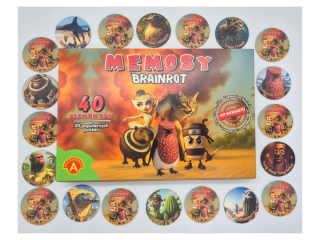 PAMI - MEMOSY - BRAINROT (CROCODILLO, TRALALERO, TUNG, TUNG... I IN.) (3214)