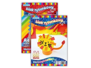Blok rysunkowy A4 kolor standard 6771