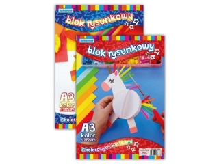 Blok rysunkowy A3 kolor standard 6788