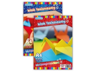 Blok techniczny A4 kolor standard 6795