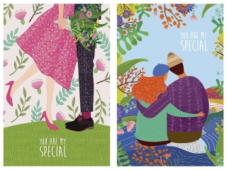 Brulion A6 kratka 80K kremowy papier, "My special" [opakowanie=4szt]
