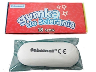 Gumka do ścierania 0747 op.18 szt. (PW2)