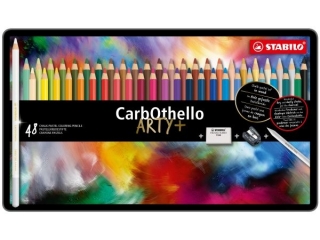 Kredka drewniana STABILO CarbOthello metalowe etui 48 szt. ARTY