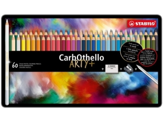 Kredka drewniana STABILO CarbOthello metalowe etui 60 szt. ARTY