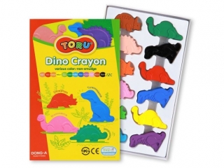 DONG-A TORU KREDKI DINO KOMPET 12 SZT.