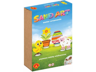 zestaw kreatywny Piaskowe Malowanki - Ozdoby Wielkanocne - Zaj�czek