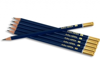 O��wki do szkicowania w metalowym pude�ku 6 sztuk  [opakowanie=24szt]