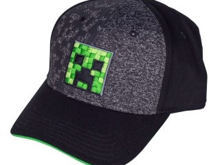 CZAPKA Z DASZKIEM MINECRAFT CREEPER [opakowanie=100szt]