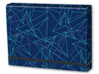 PENMATE TECZKA A4 LUX NA GUMKĘ RÓŻNE WZORY T 0107 GEOMETRIA