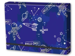PENMATE TECZKA A4 LUX NA GUMKĘ RÓŻNE WZORY T 0108 KOSMOS