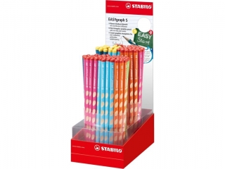 Owek drewniany STABILO EASYgraph S HB display 90 szt.