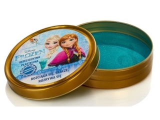 IQ Plastelina Disney FROZEN-turkus brokat ASPROM