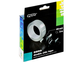 Taśma dwustronna nano 40 mm x 5 m x 1 mm GRAND