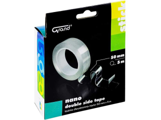 Taśma dwustronna nano 50 mm x 5 m x 1 mm GRAND