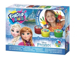 Farby do malowania palcami Frozen 4 kolory x 50 ml