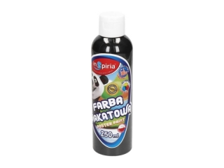 inSpiria Farba plakatowa 250ml CZARNA