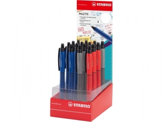 Pióro kulkowe STABILO Palette F display 16 sztuk