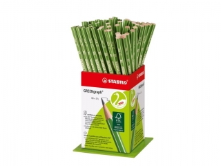 Owek drewniany STABILO GREENgraph display 60 szt