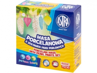Masa porcelanowa Astra 3 kol x 10 ml farb perowych [opakowanie=12szt]