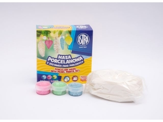 Masa porcelanowa Astra 3 kol x 10 ml farb perowych [opakowanie=12szt]