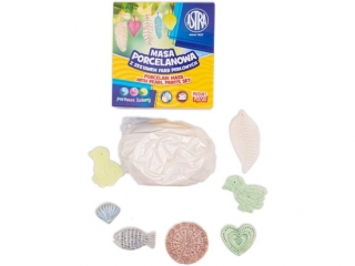 Masa porcelanowa Astra 3 kol x 10 ml farb perowych [opakowanie=12szt]