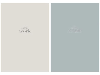 Brulion A4 linia 80k kremowy papier, "Make things work" [opakowanie=4szt]