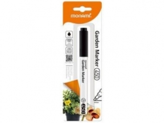 Marker okr�g�y ogrodowy 0, 9 mm 450 MONAMI czarny - 1 szt. blister [opakowanie=12szt]