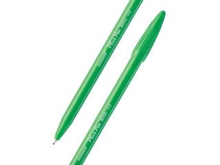 Cienkopis okrgy 0, 4 mm PLUS PEN 3000 MONAMI zielony jasny tusz - 12 szt. op [opakowanie=12szt]