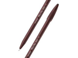 Cienkopis okrgy 0, 4 mm PLUS PEN 3000 MONAMI czekoladowy tusz - 12 szt. op [opakowanie=12szt]