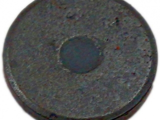 Magnesy okrge czarne O20mm 10szt.