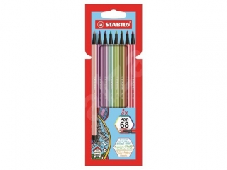 Flamaster STABILO Pen 68 etui kartonowe 8 szt. (nowe kolory 2021) - Nowości Promocja Targowa Stabilo