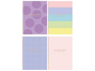 Koobrulion B5 kratka 80k, "Small notes for big dreams" [opakowanie=4szt]