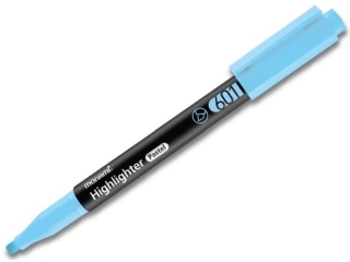 Zakre�lacz okr�g�y 1-4 mm 601 MONAMI niebieski pastelowy - 12 szt. op. [opakowanie=12szt]