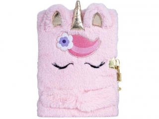 Pamiętnik z kłódką ASTRAPAP FLUFFY UNICORN A5 80k
