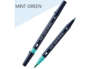 Marker wodny dwustronny z p�dzelkami o dw�ch grubo�ciach MONAMI mi�towy - 12 szt. op. [opakowanie=12szt]