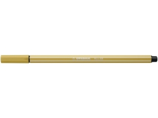 Flamaster STABILO Pen 68 khaki [opakowanie=10szt]