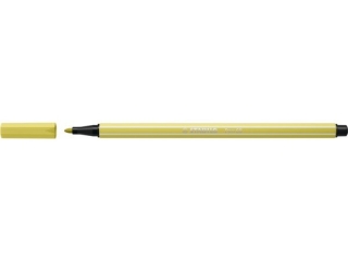 Flamaster STABILO Pen 68 musztardowy [opakowanie=10szt]