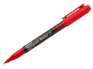 Marker okr�g�y permanentny 0, 5 mm XF 103 MONAMI czerwony - 12 szt. op. [opakowanie=12szt]